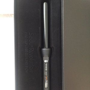 SEDU Revolution - 1” or 25mm Barrel Clipless Curling Iron w/heat-resistant glove